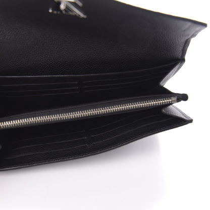 Louis Vuitton Soft Calfskin My Lockme Wallet Black 5 of 7