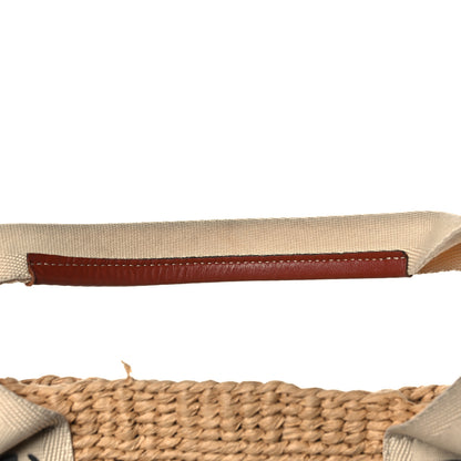 Chloe Raffia Woody Tote White 13 of 14