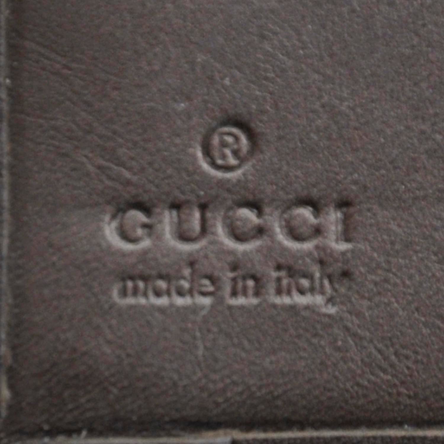 Gucci Leather Monogram Web Continental Wallet Ebony 6 of 9