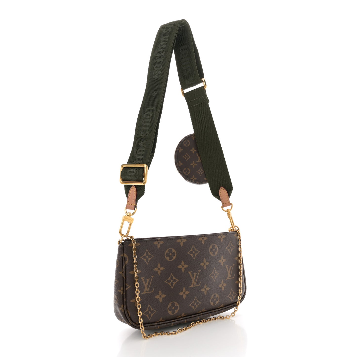 Monogram Multi Pochette Accessories Kaki