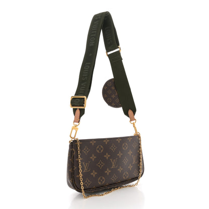 Louis Vuitton Monogram Multi Pochette Accessories Kaki 3 of 10