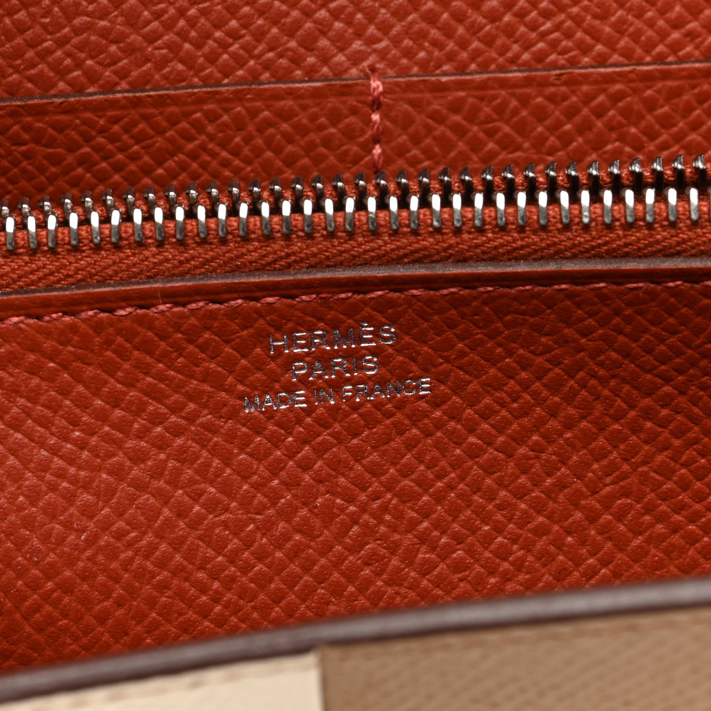 Epsom Casaque Kelly Wallet To Go Nata Biscuit Brique