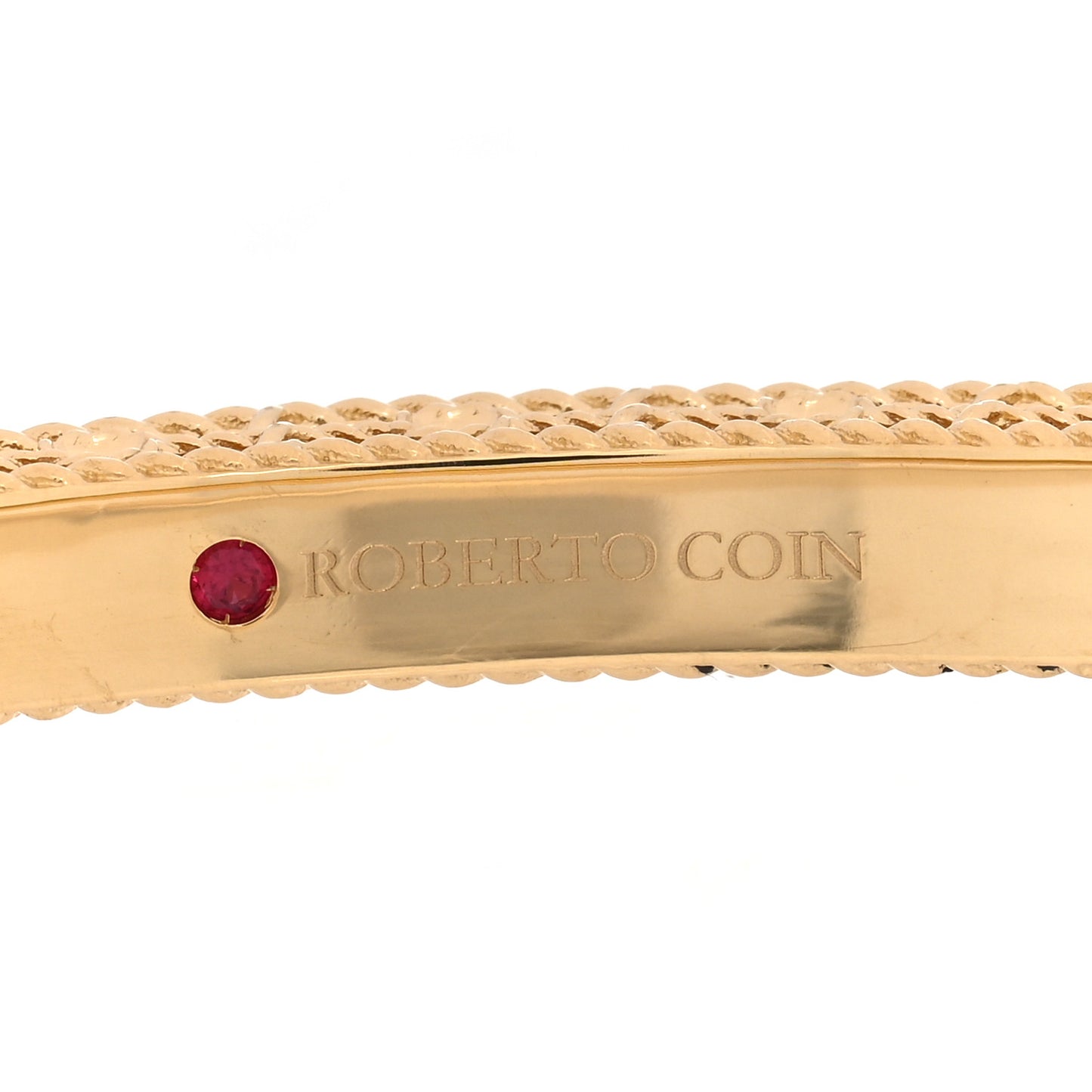 18K Yellow Gold Diamond Lapis Lazuli Hinge Bangle Bracelet