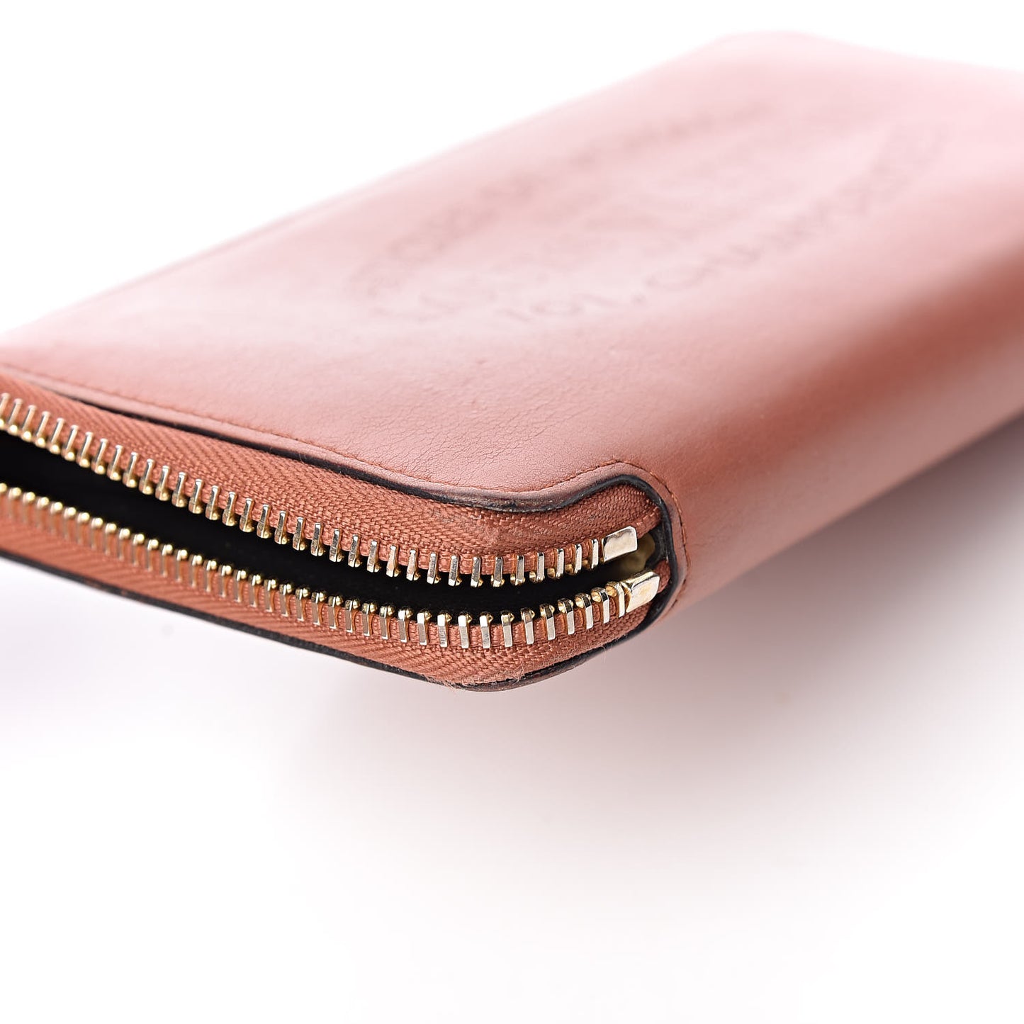 Veau Soie Iena Wallet Terracotta