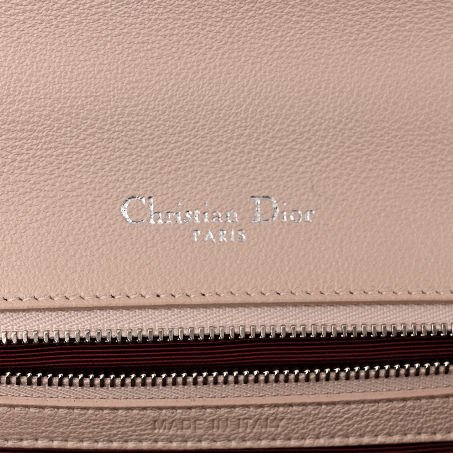 Grained Calfskin Medium Diorama Flap Bag Rose Poudre