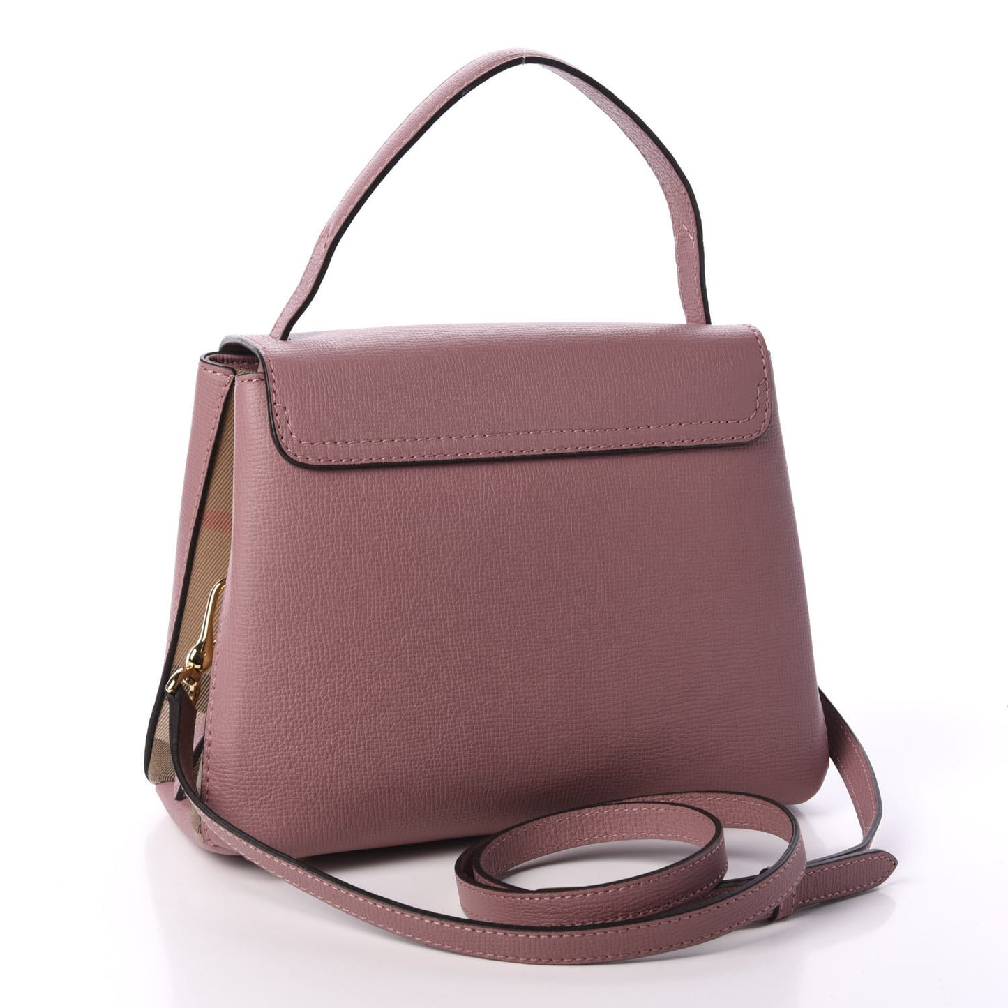 Derby Calfskin House Check Small Camberley Pink