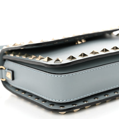 Valentino Garavani Vitello Rockstud Flap Crossbody Bag London Stone 8 of 9