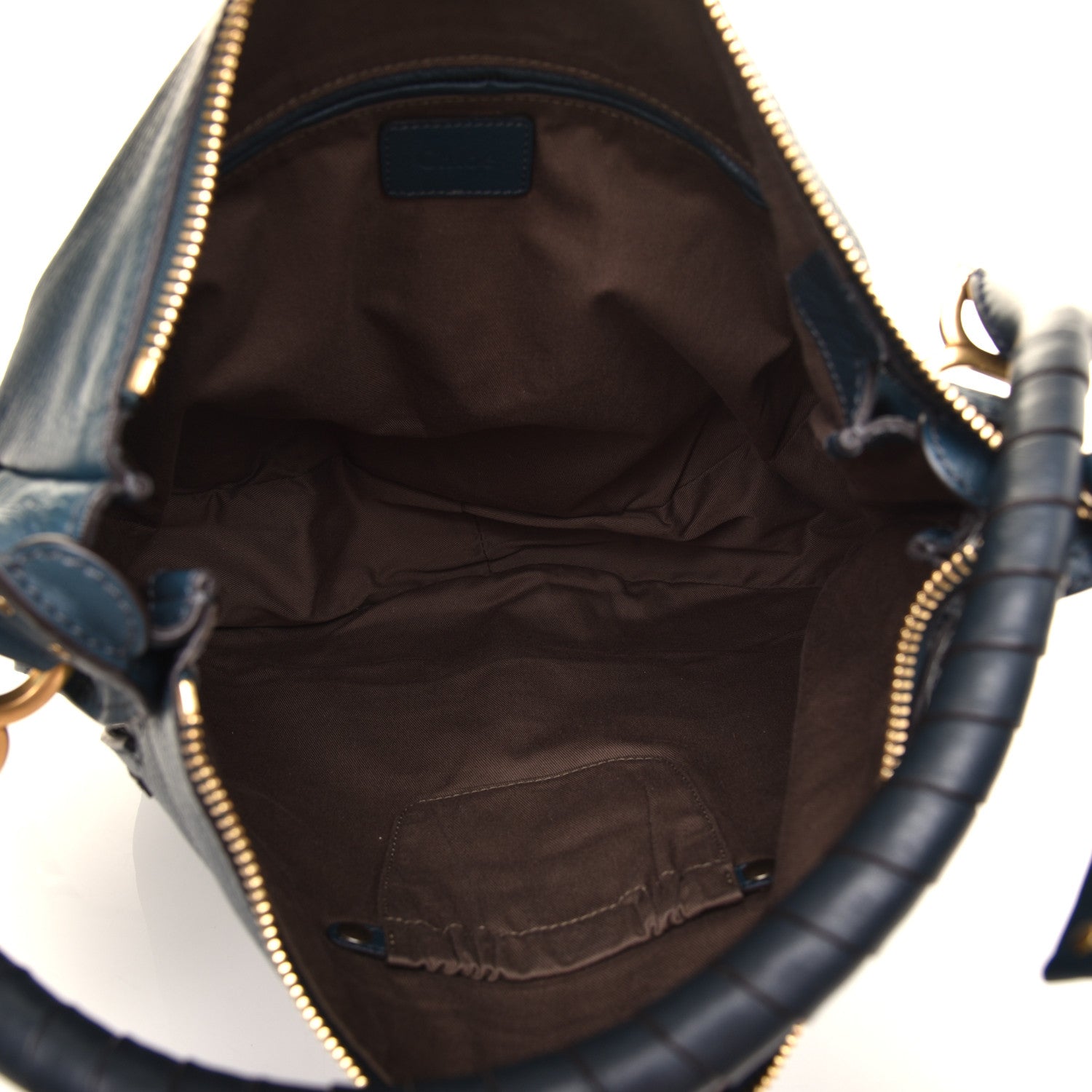 Chloe Calfskin Large Marcie Hobo Teal 5 of 9