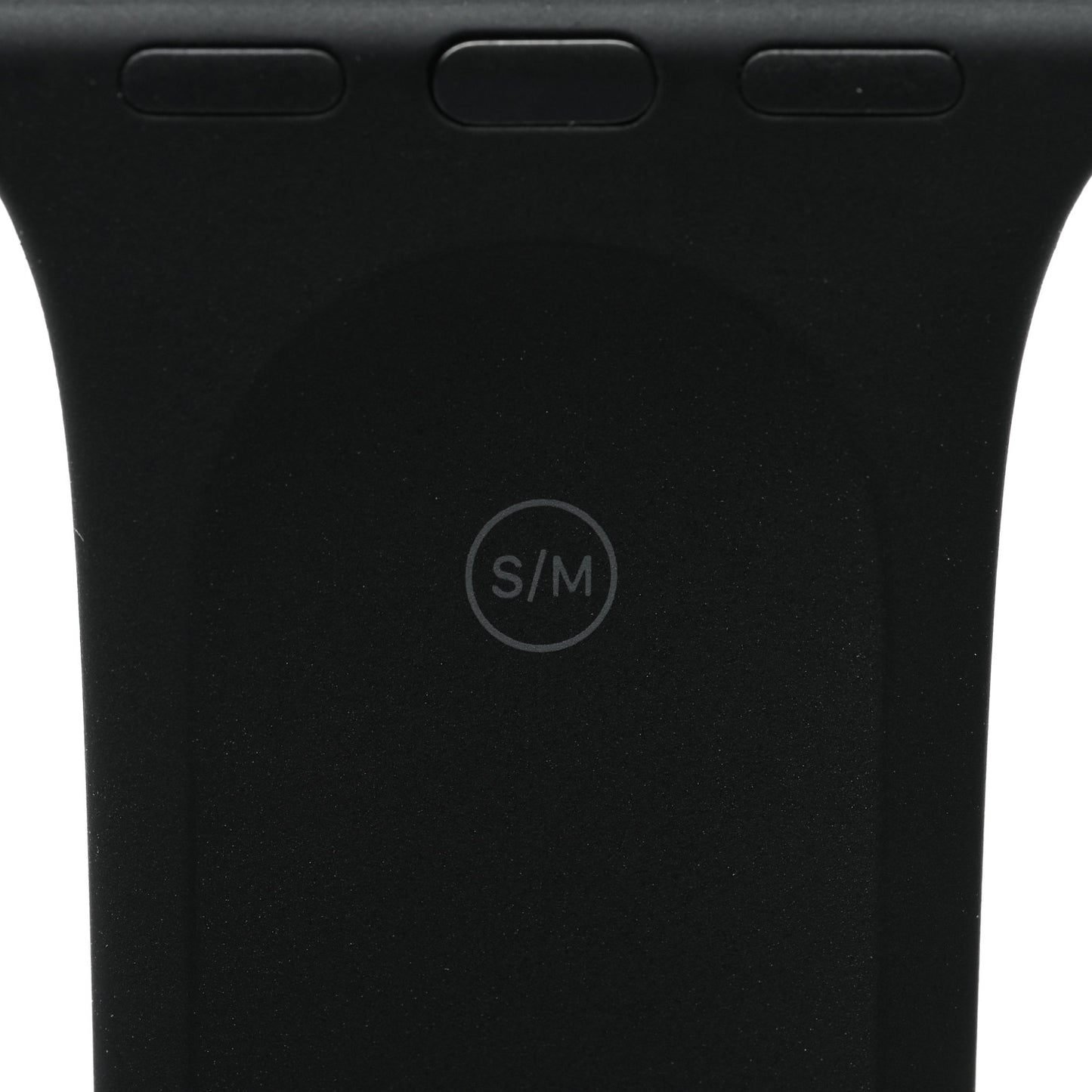 Silicone 40mm Apple Sports Watch Single Tour Band S/M Black