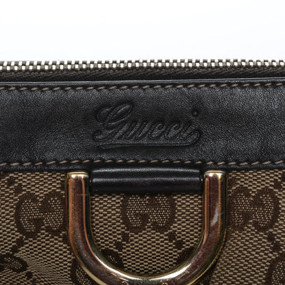 Gucci Monogram D Ring Wristlet Dark Brown 14 of 16