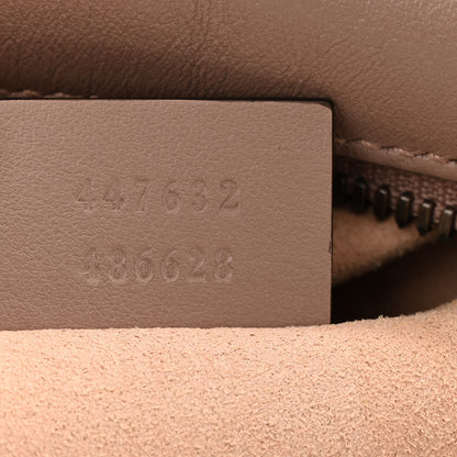 Gucci Calfskin Matelasse Small GG Marmont Chain Shoulder Bag Porcelain Rose 7 of 10