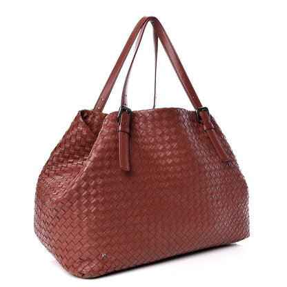 Bottega Veneta Nappa Intrecciato Large Seamless Tote Canyon 3 of 28