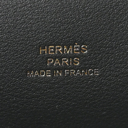 Hermes Swift Kelly Pochette Clutch Black 6 of 11