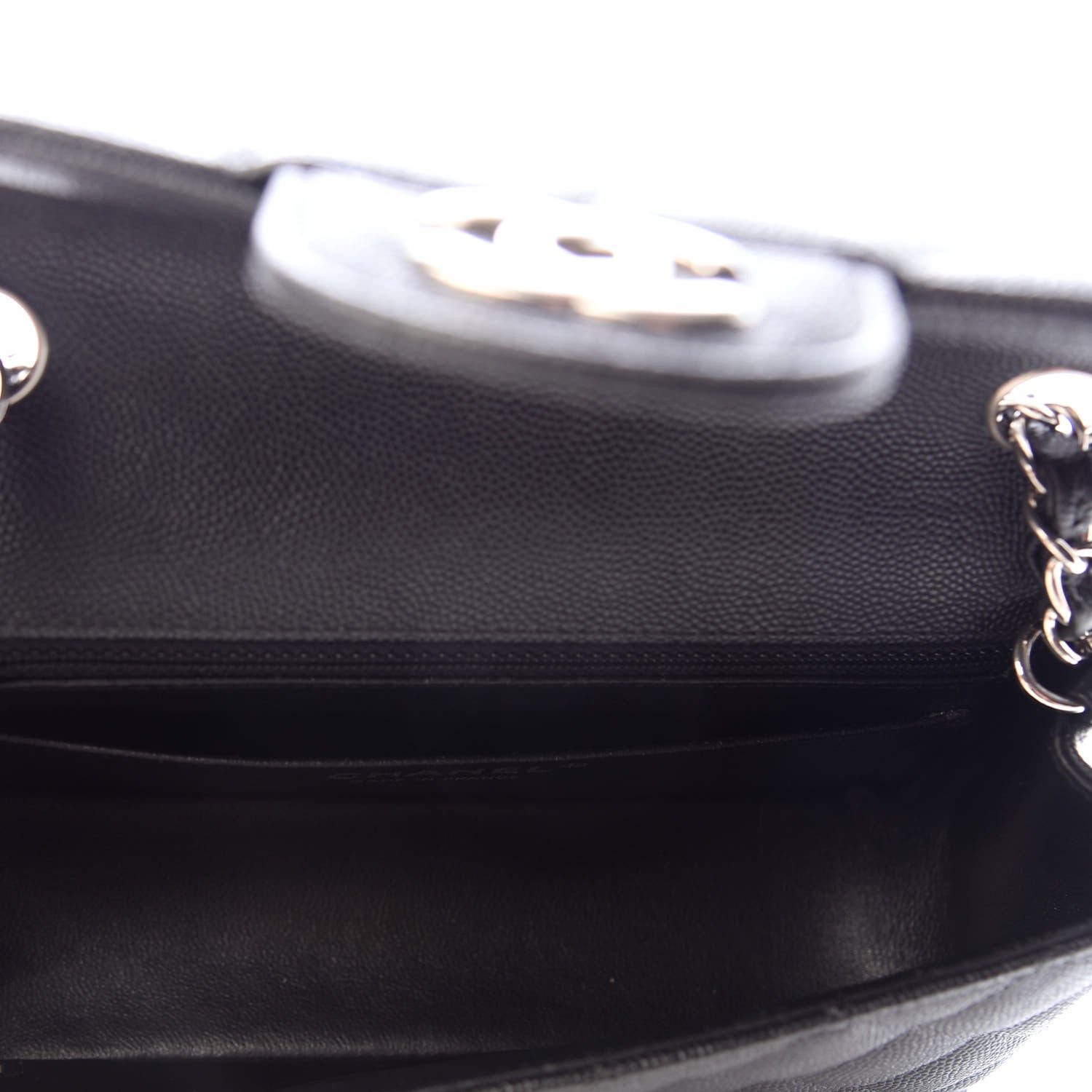 Chanel Caviar Quilted Mini Rectangular Flap Black 5 of 10