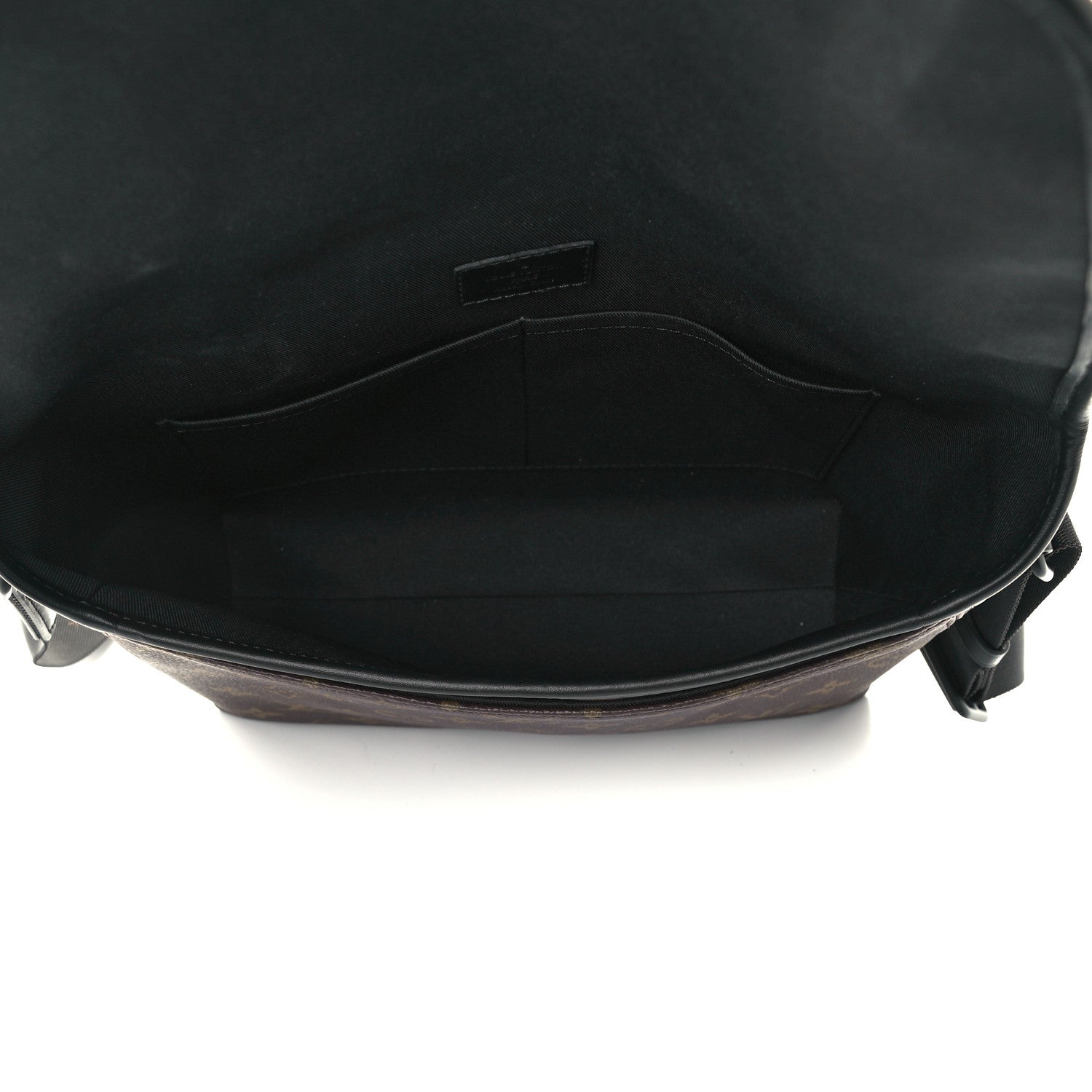 Louis Vuitton Monogram Macassar Magnetic Messenger 5 of 12