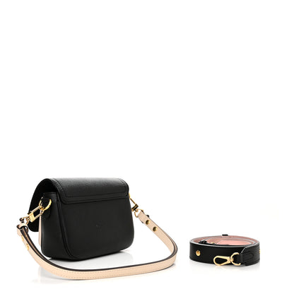 Louis Vuitton Grained Calfskin Lockme Tender Black 3 of 10