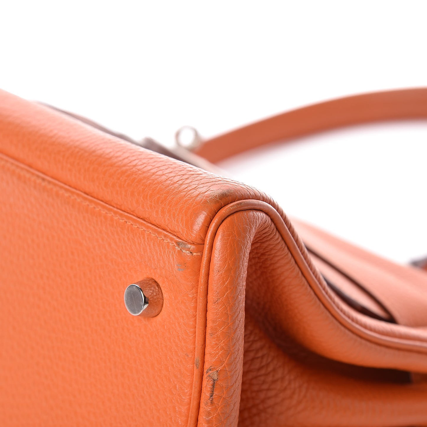 Togo Shoulder Kelly 40 Orange