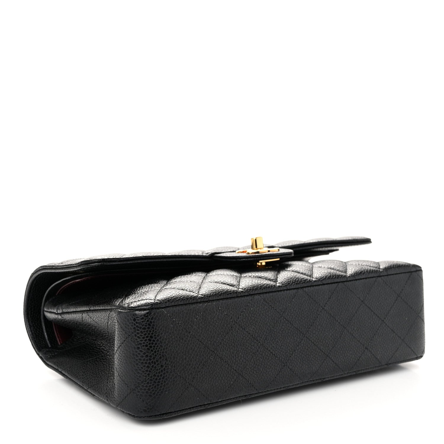 Chanel Caviar Quilted Medium Double Flap Black 4 of 11