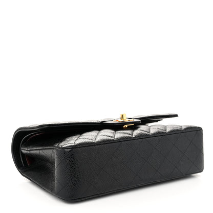 Chanel Caviar Quilted Medium Double Flap Black 4 of 11