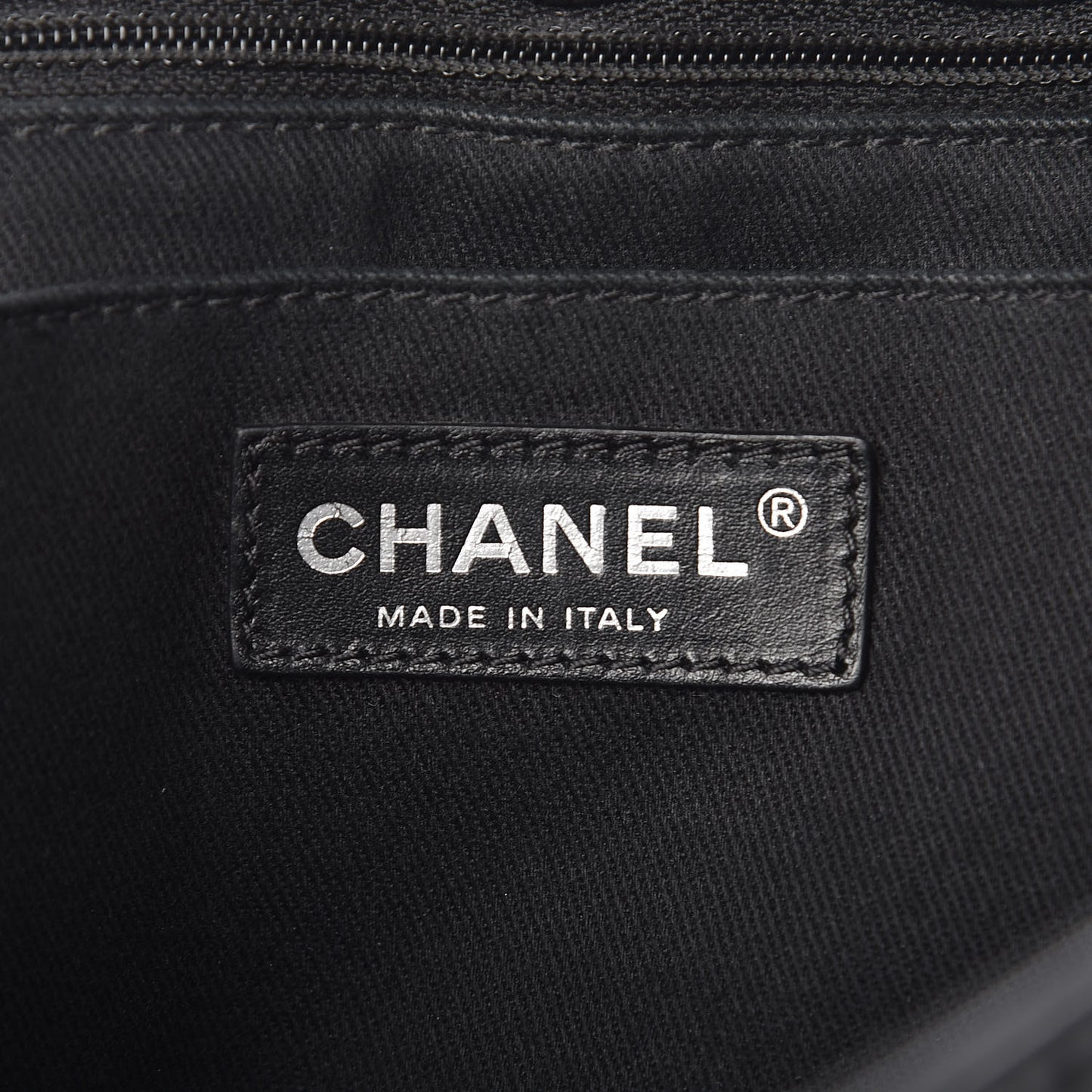 Vinyl Quilted In the Business Flap Bag Black