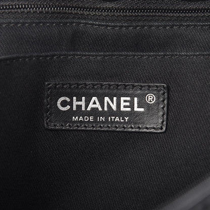 Chanel Vinyl Quilted In the Business Flap Bag Black 6 of 17