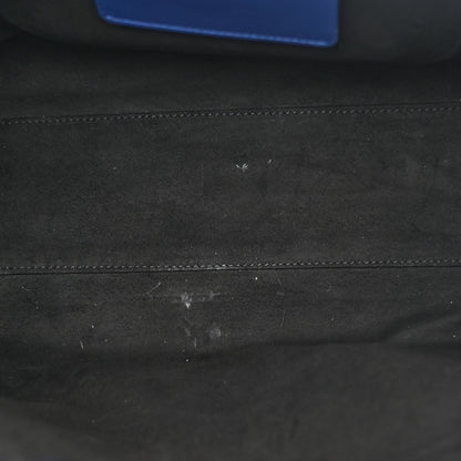 Alexander McQueen Calfskin The Tall Story Shoulder Bag Blue 8 of 12