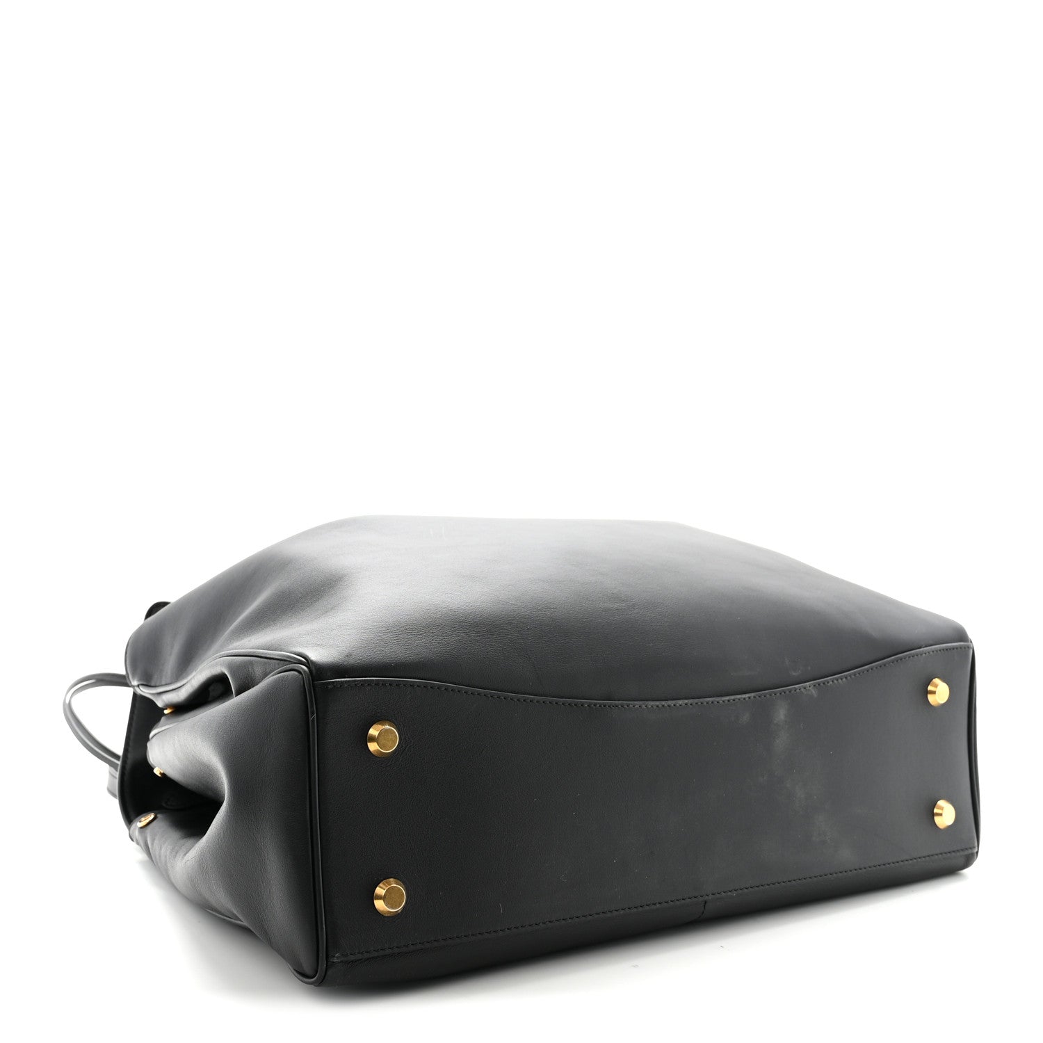 Balenciaga Smooth Calfskin Large Rodeo Top Handle Handbag Black 4 of 9