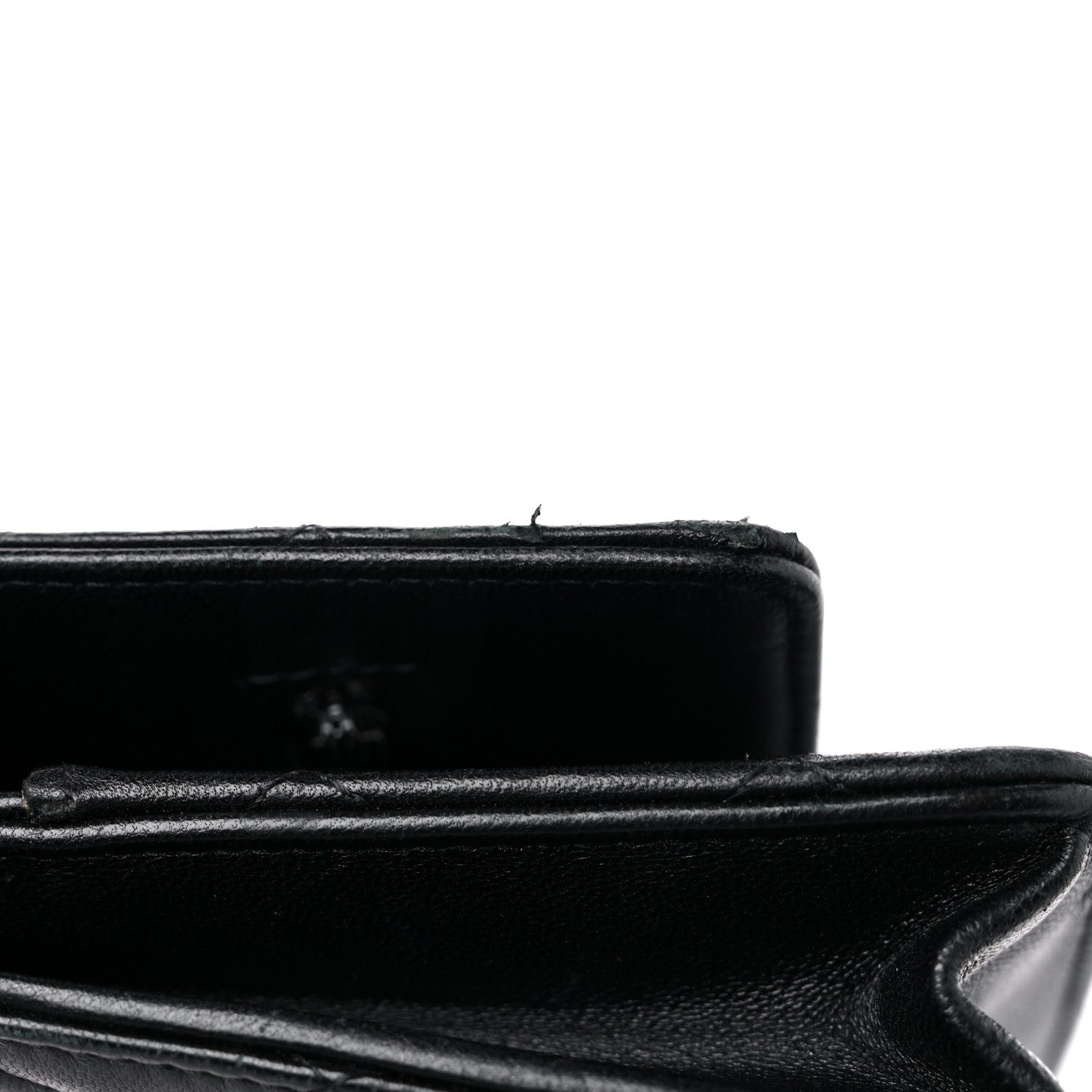 Chanel Lambskin Quilted Trendy CC Wallet On Chain WOC Black 16 of 16
