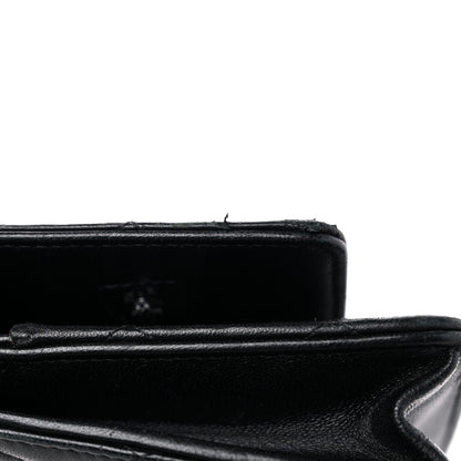Chanel Lambskin Quilted Trendy CC Wallet On Chain WOC Black 16 of 16