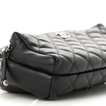 Chanel Calfskin Quilted Waist Bag Black 9 of 11