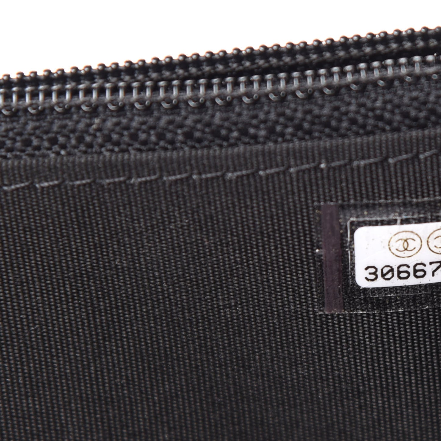 Lambskin Quilted Mini Trendy CC Wallet On Chain WOC Black