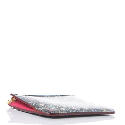 Louis Vuitton Monogram Multicolor Key Pouch Black Grenade 4 of 9
