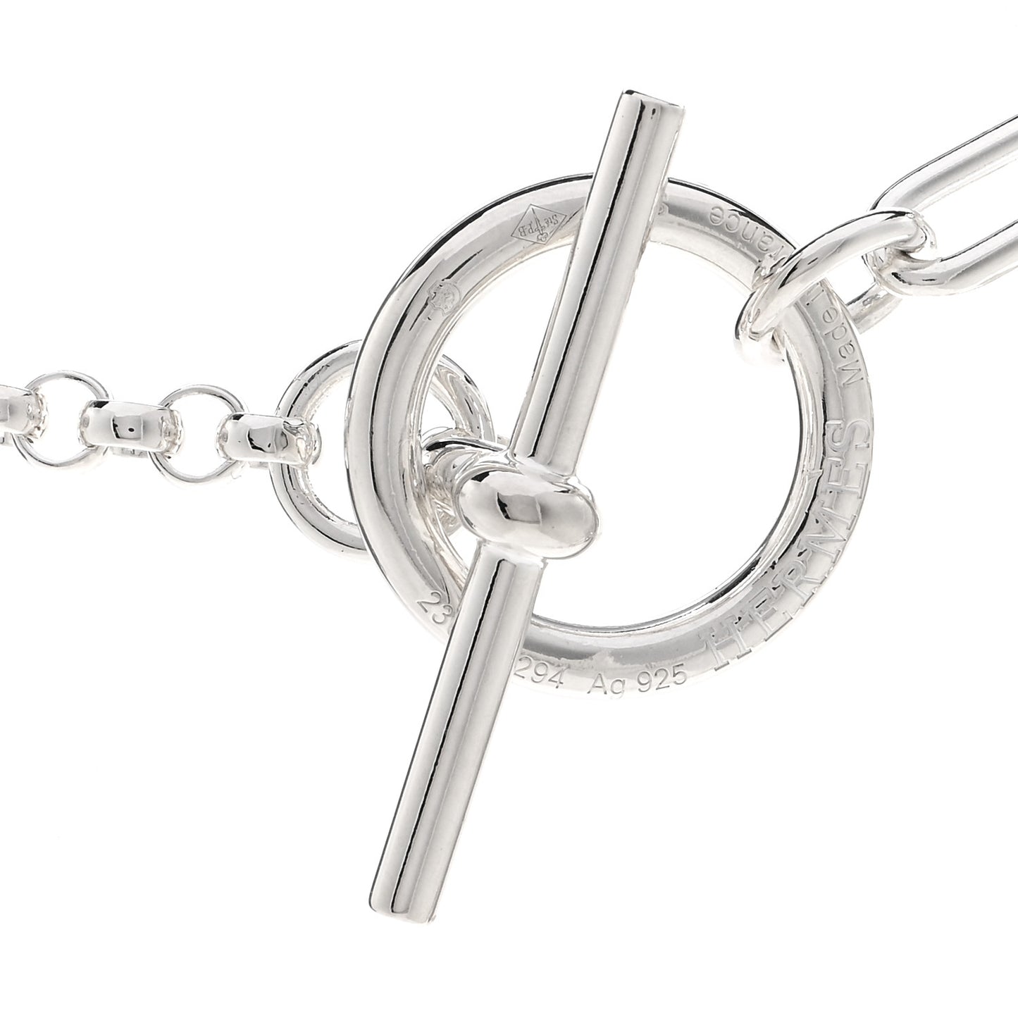 Sterling Silver Chaine d'Ancre Punk Necklace ST