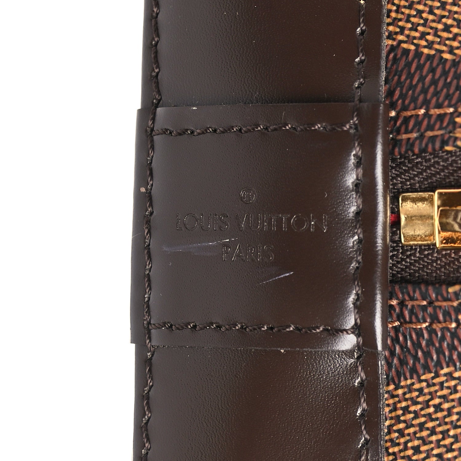 Louis Vuitton Damier Ebene Alma MM 6 of 8