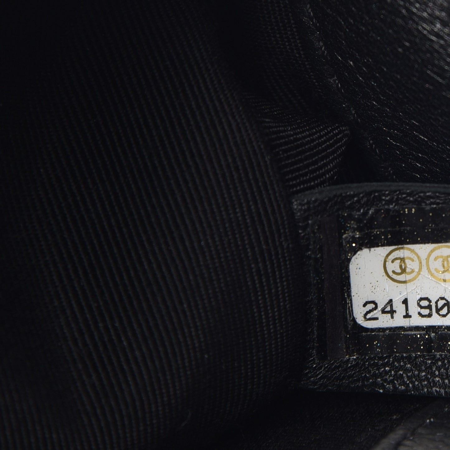 Caviar Quilted Small Boy Flap So Black