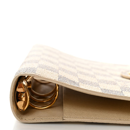Louis Vuitton Damier Azur Medium Ring Agenda Cover 10 of 12