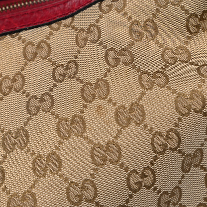 Gucci Monogram Small Miss GG Hobo Red 19 of 21