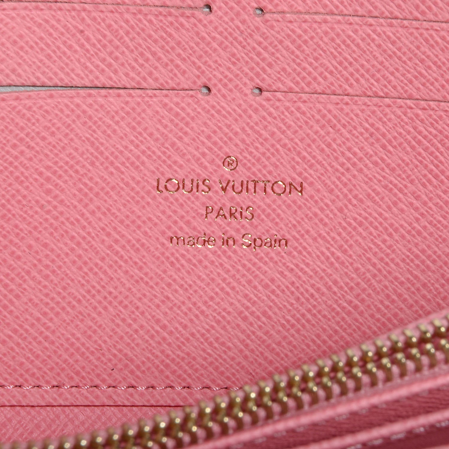 Louis Vuitton Monogram Illustre Zippy Wallet Rose 7 of 8