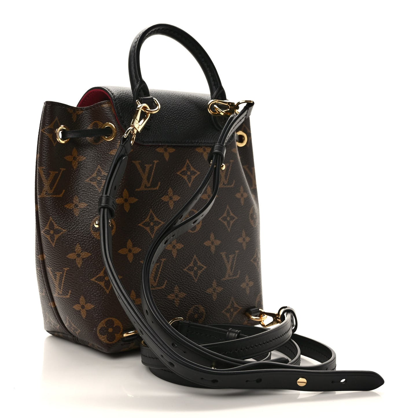 Monogram BB Montsouris NM Backpack Black