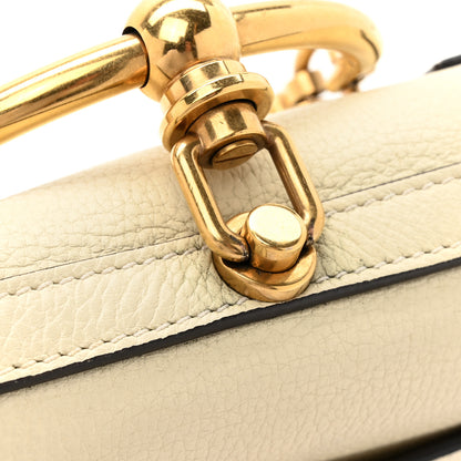 Chloe Calfskin Suede Small Nile Bracelet Bag Off White 18 of 18