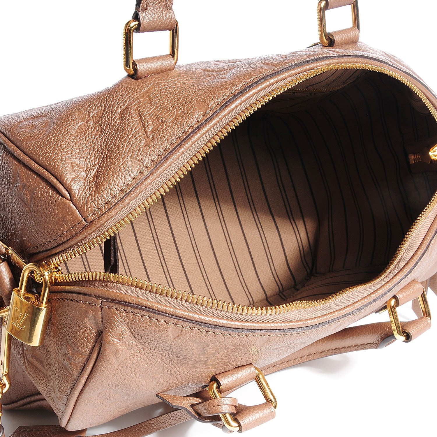 Louis Vuitton Empreinte Speedy Bandouliere 25 Bronze 5 of 7