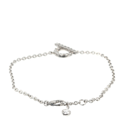 Hermes 18K White Gold Diamond Finesse Bracelet ST 3 of 6