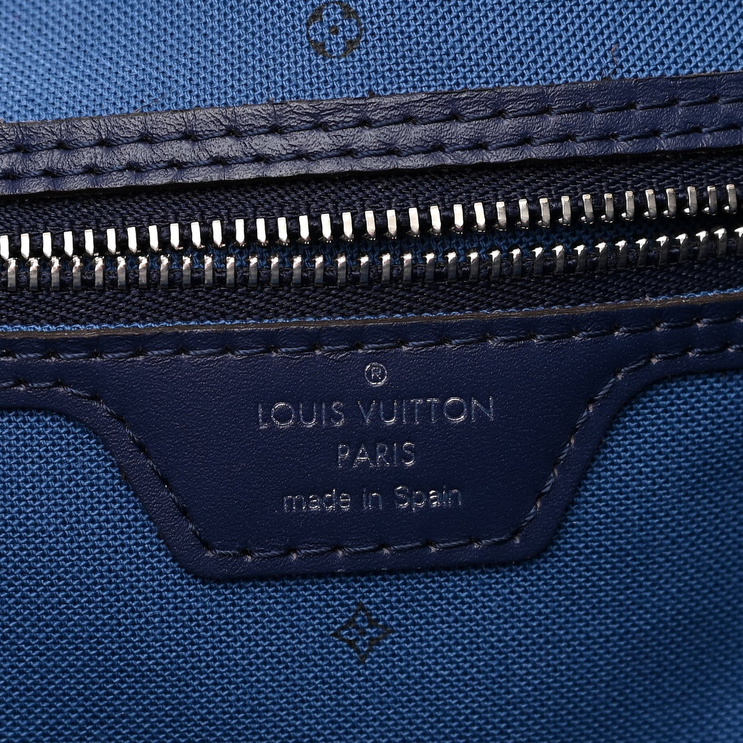 Monogram Escale Neverfull MM Blue