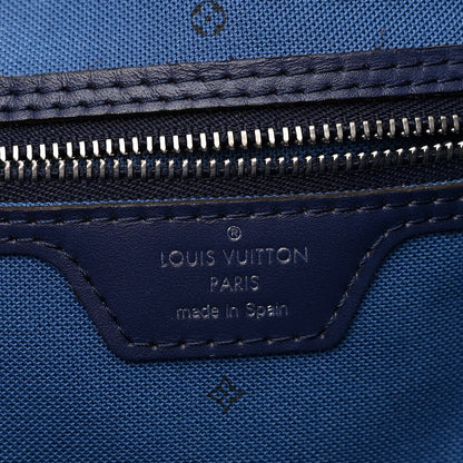 Louis Vuitton Monogram Escale Neverfull MM Blue 7 of 10