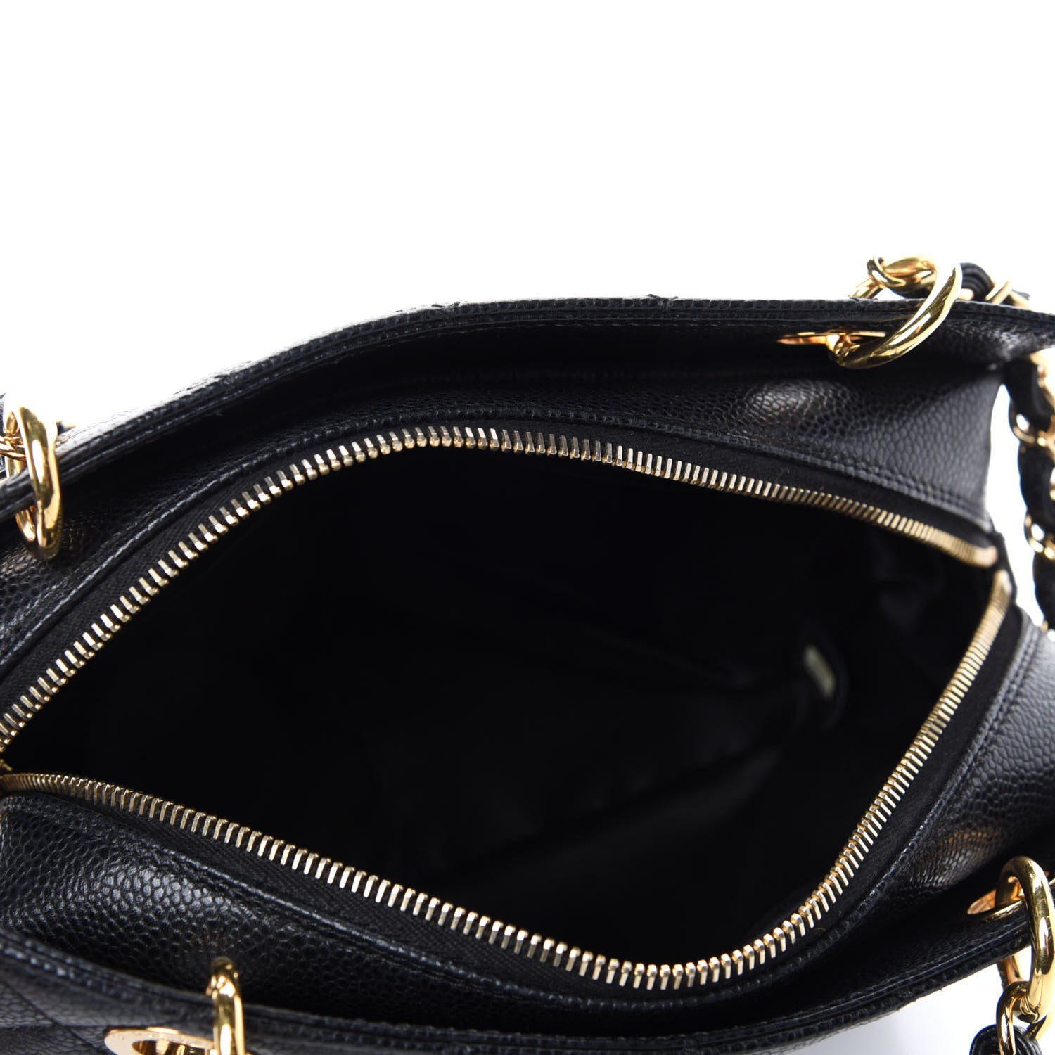 Chanel Caviar Quilted Petit Timeless Tote PTT Black 5 of 10
