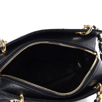 Chanel Caviar Quilted Petit Timeless Tote PTT Black 5 of 10