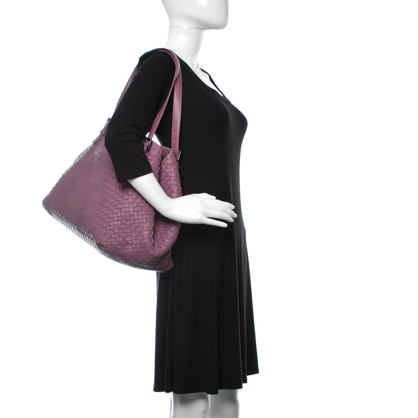 Nappa Intrecciato Large Seamless Tote Corot