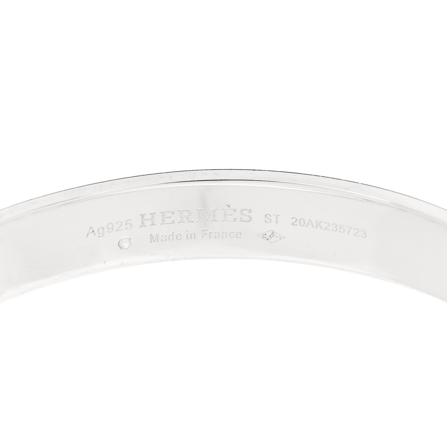 Sterling Silver PM Collier De Chien Bracelet ST