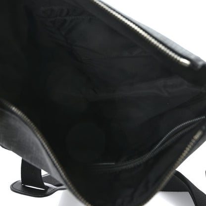 Gucci GG Supreme Monogram Crossbody Messenger Bag Black Grey 5 of 9