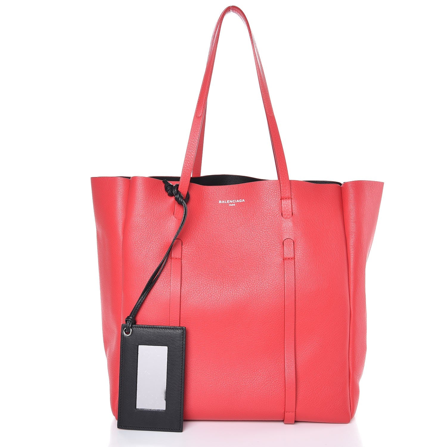 Balenciaga Veau Baltimore Double Sided Small Everyday Tote Rouge Vermeil Black 1 of 9